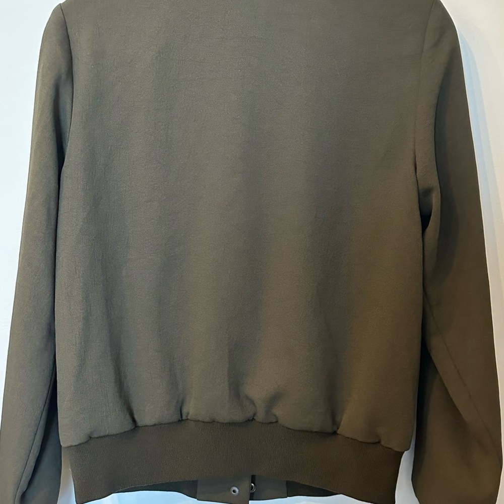 Aritzia Wilfred Bomber Jacket Medium - Picture 3 of 9